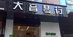 闵行区莘庄名都路步行街大音琴行连锁店